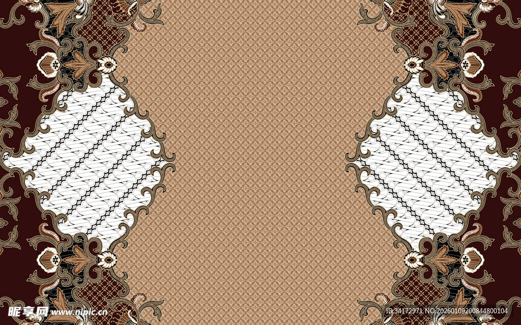 复古几何图案边框设计