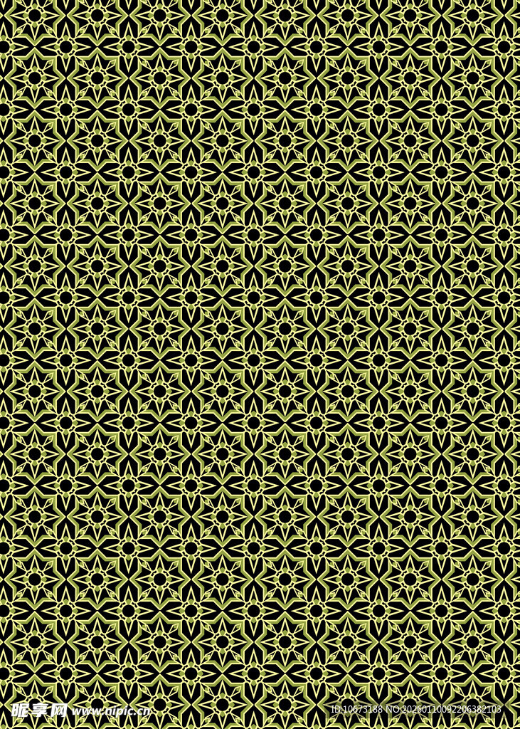 橄榄绿几何图案纹理背景