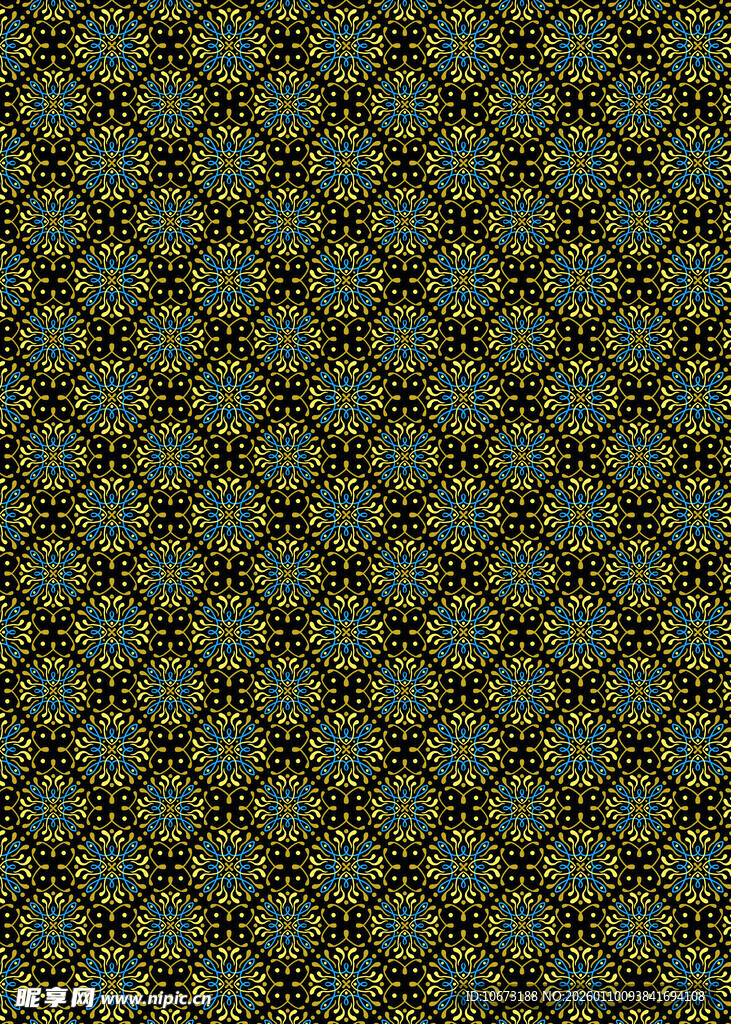 复古几何图案纹理背景