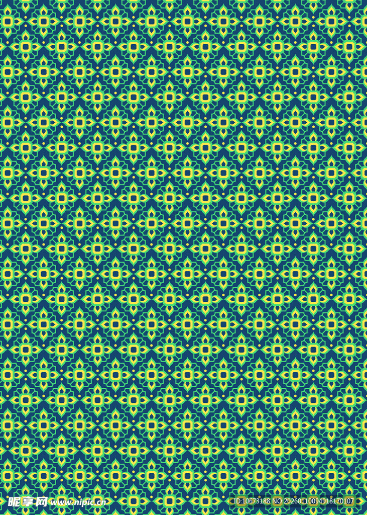 绿色几何图案纹理背景