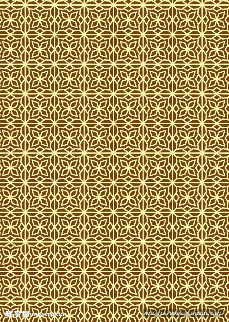 金色几何图案纹理背景