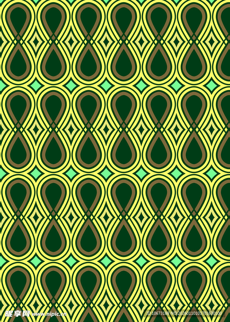 几何图案无缝背景纹理