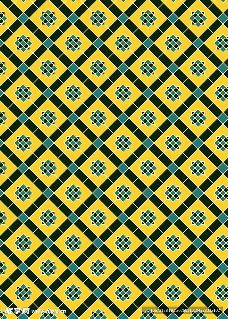 黄色几何图案背景纹理