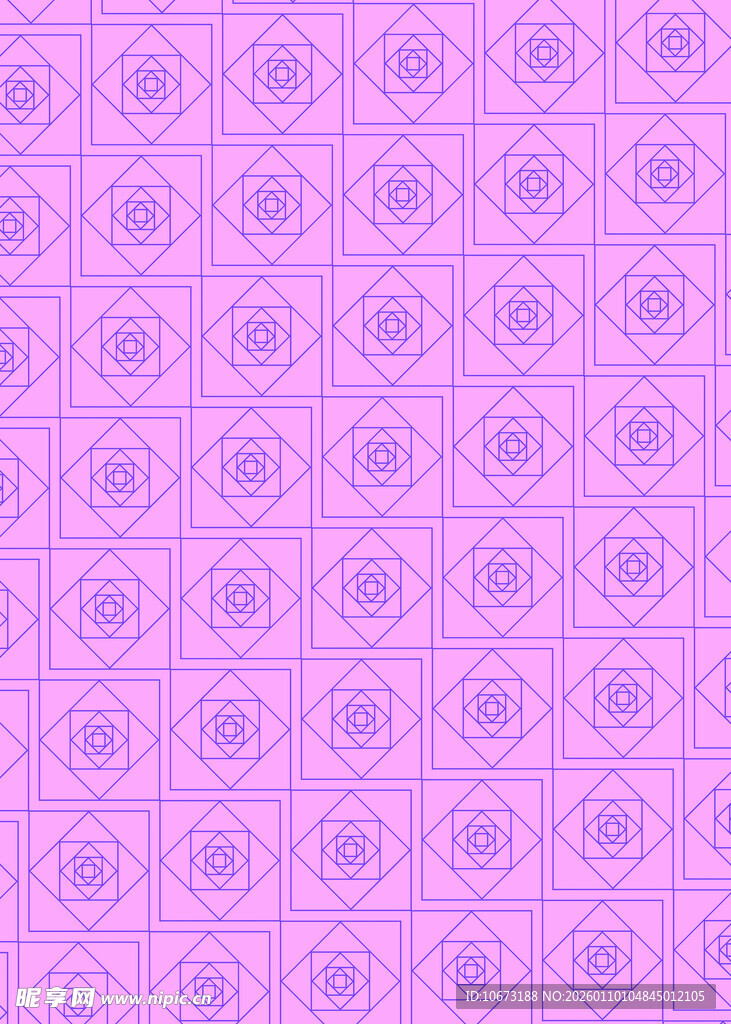 淡紫色几何图案无缝背景