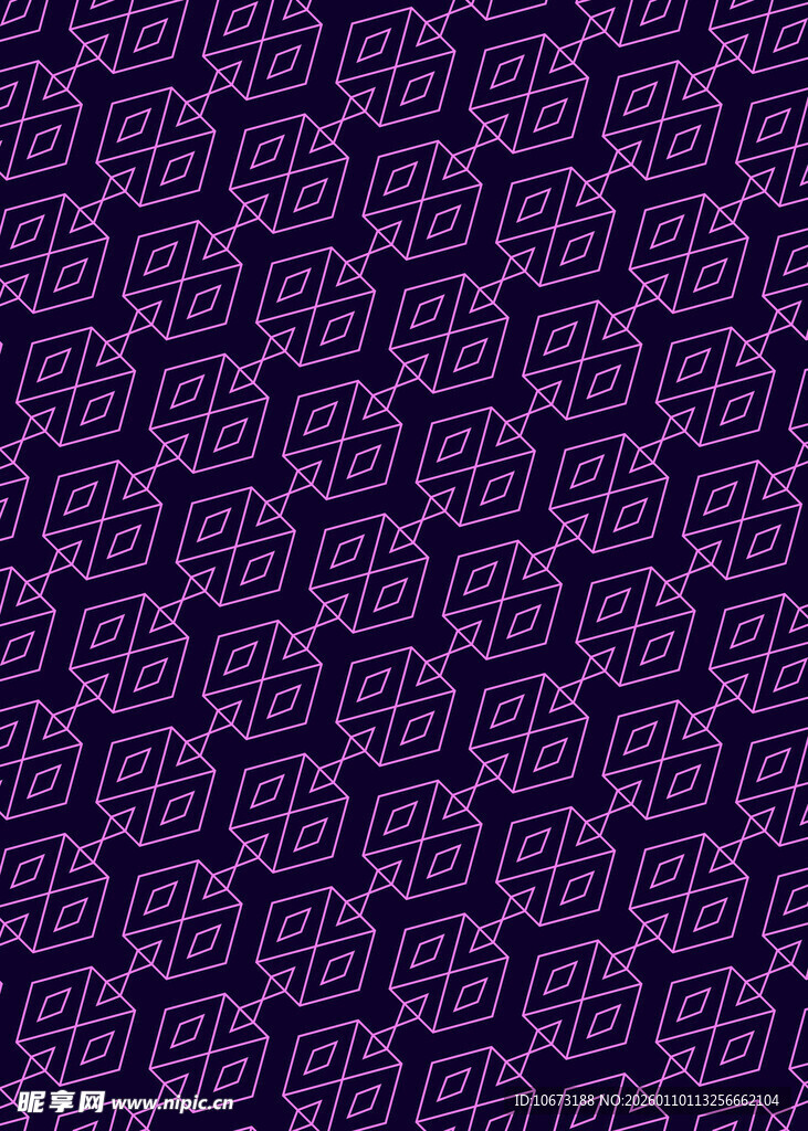 紫色几何花纹图案背景