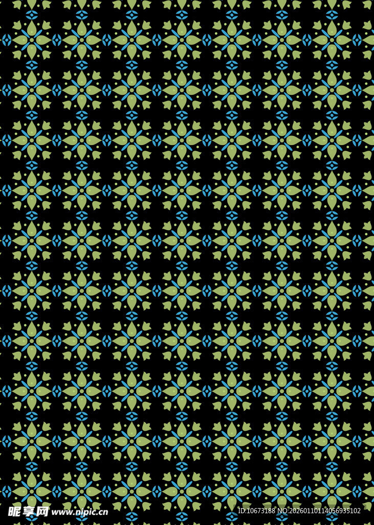 绿色几何图案纹理背景