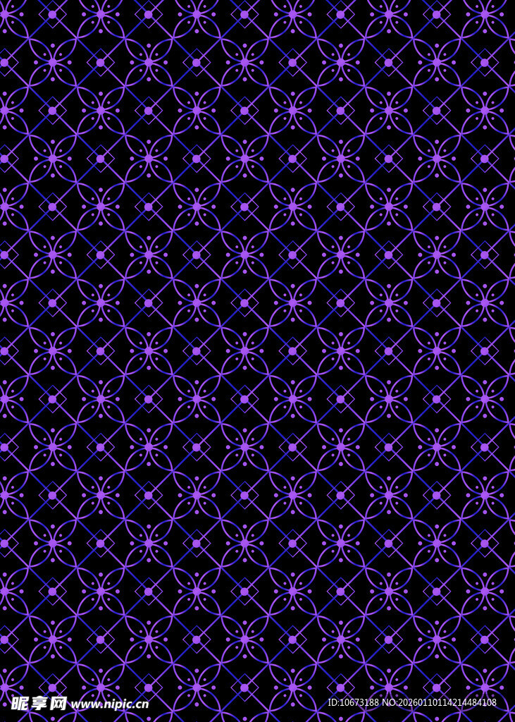 紫色几何图案背景纹理