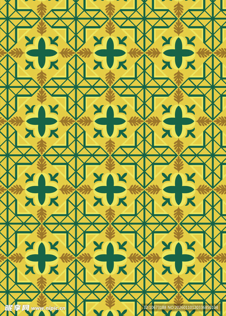 几何花纹图案设计