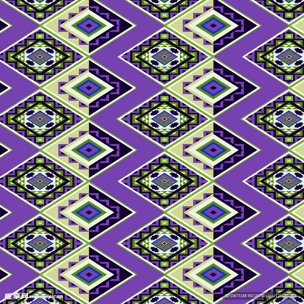 紫色几何图案精美纹理