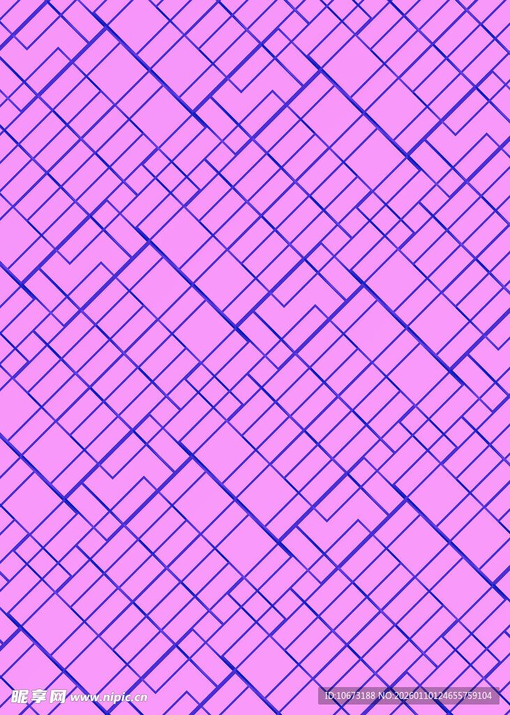 紫色网格几何图案背景