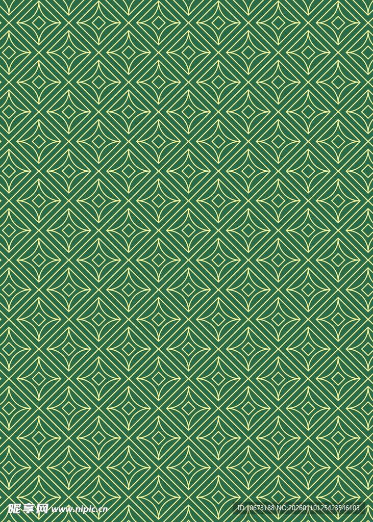 绿色星星图案背景纹理