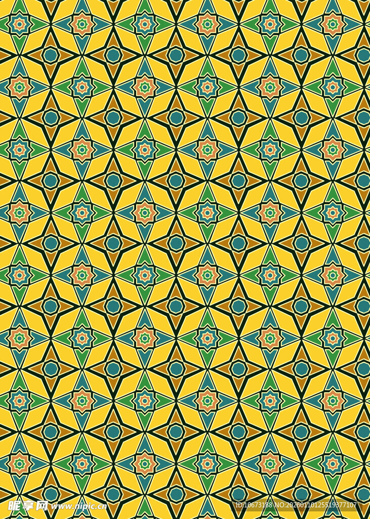 几何图案背景纹理