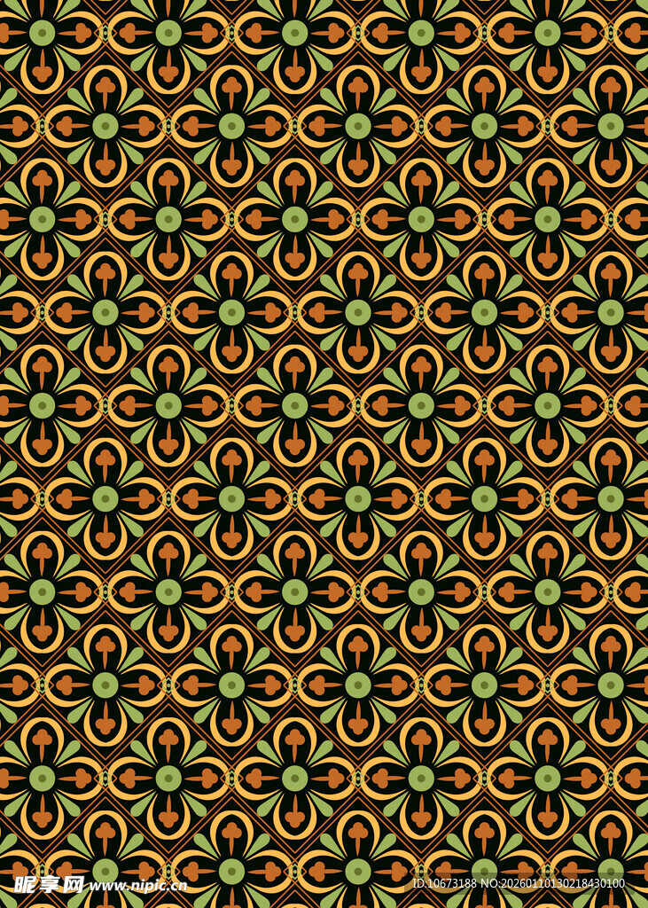 几何花纹图案设计