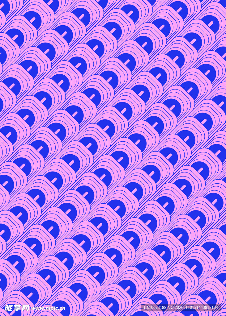 紫色背景蓝色图案纹理
