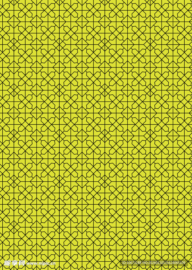 亮黄色几何图案纹理背景