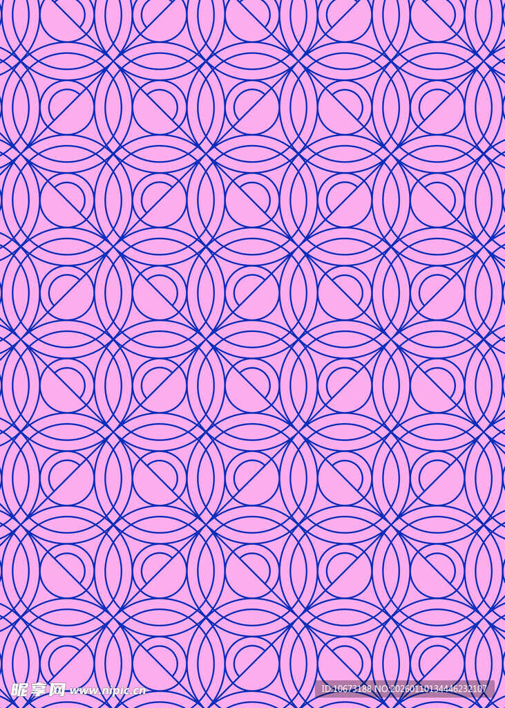 紫色几何图案无缝背景