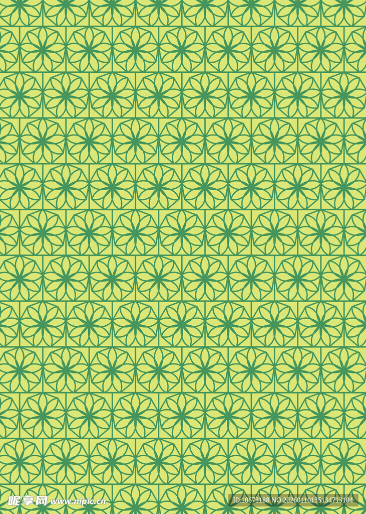 绿色几何图案背景纹理
