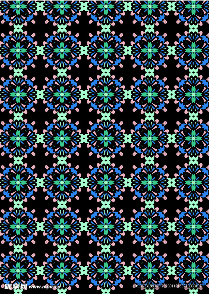 几何花纹图案背景