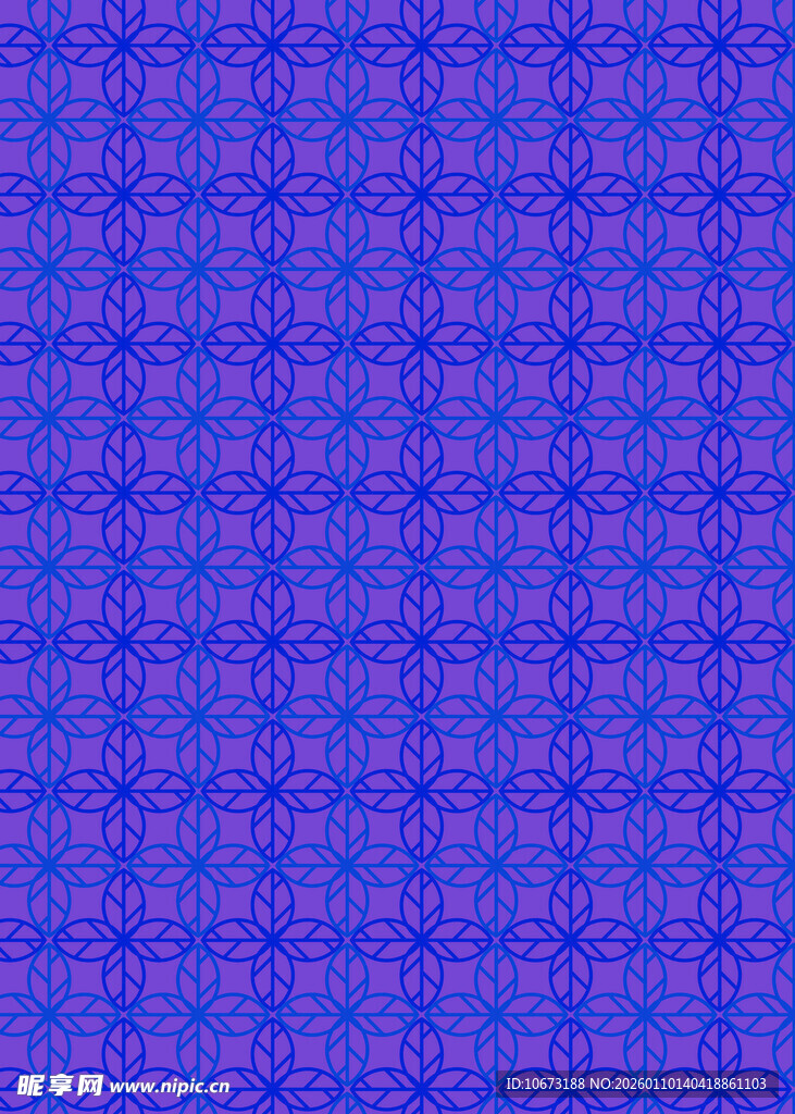 蓝色渐变几何图案背景