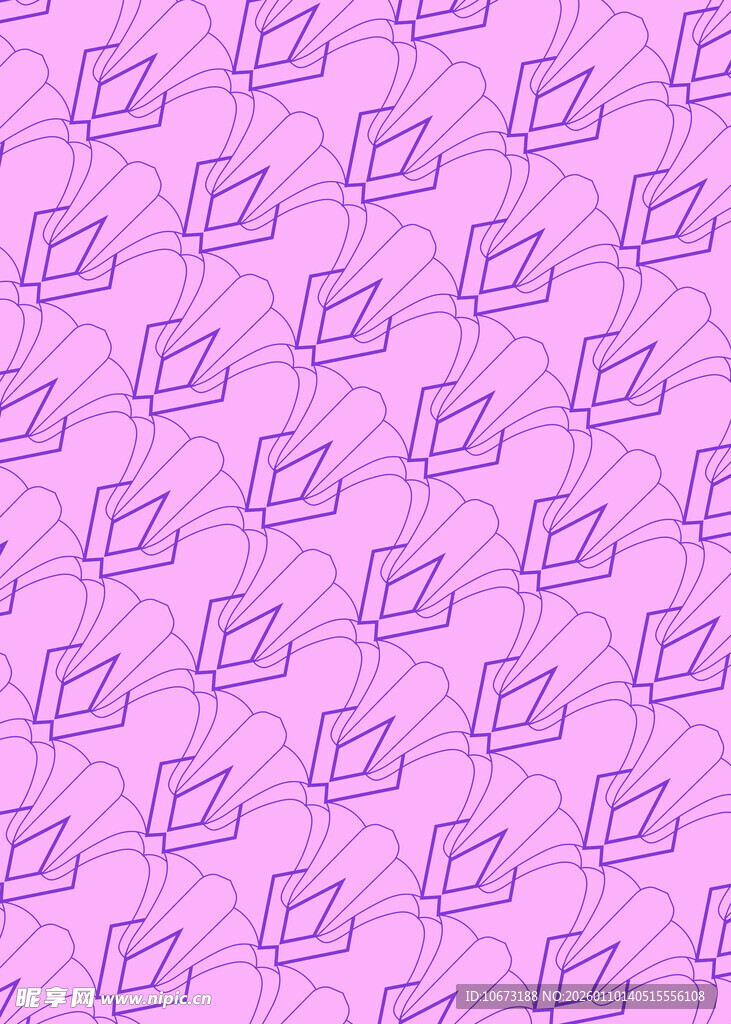 紫色皇冠图案背景纹理