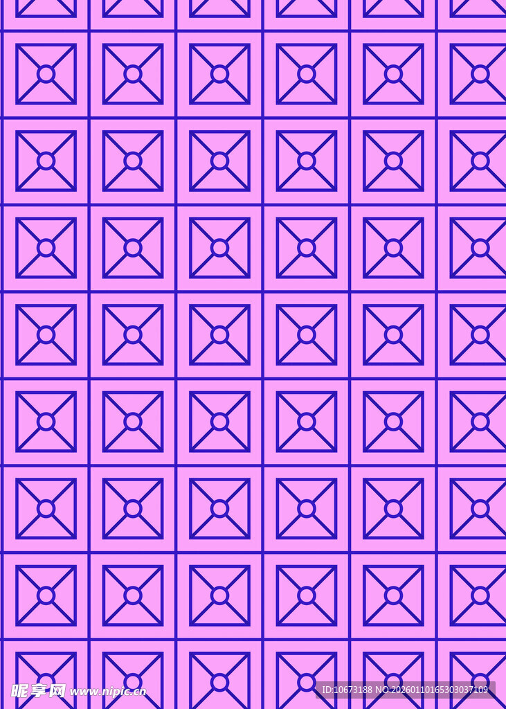 紫色几何图案无缝背景