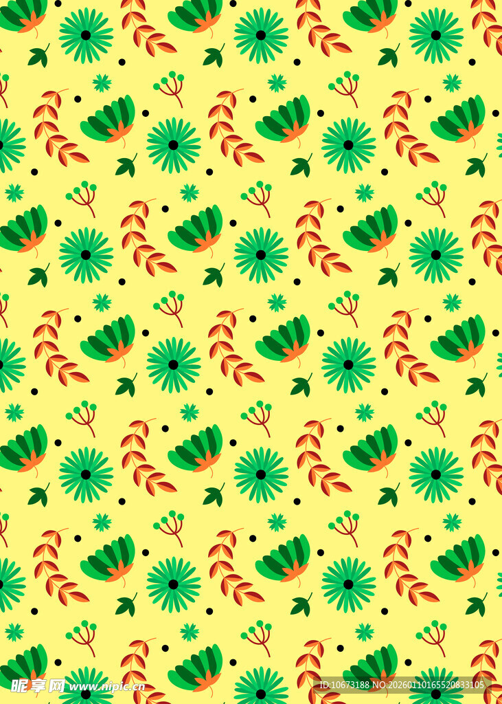 圣诞主题花纹图案背景