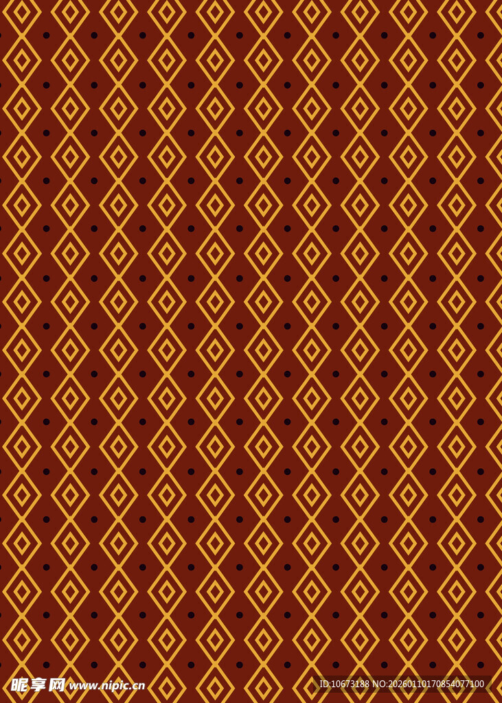 复古几何花纹图案背景