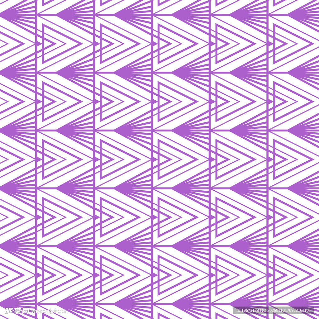 紫色几何图案无缝背景