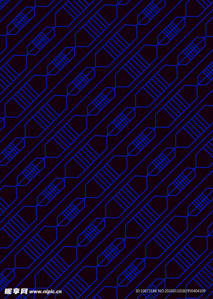 深蓝色几何图案纹理背景