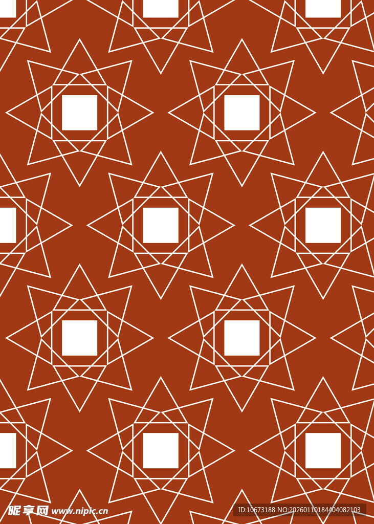 红色几何图案纹理背景