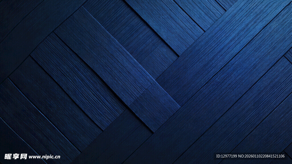 深蓝色交错条纹背景图