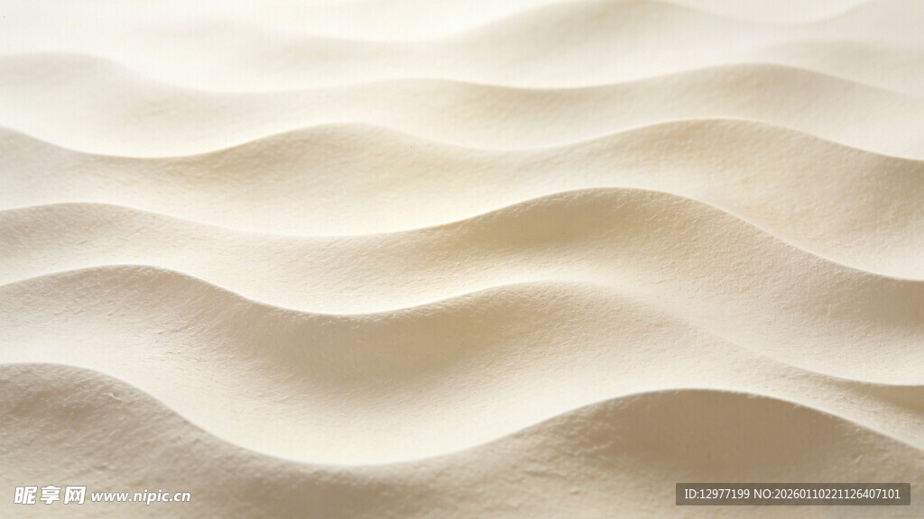 波浪纹理的米色艺术材质