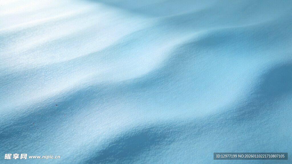 蓝色水波纹理背景图