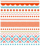 多彩几何民族风图案