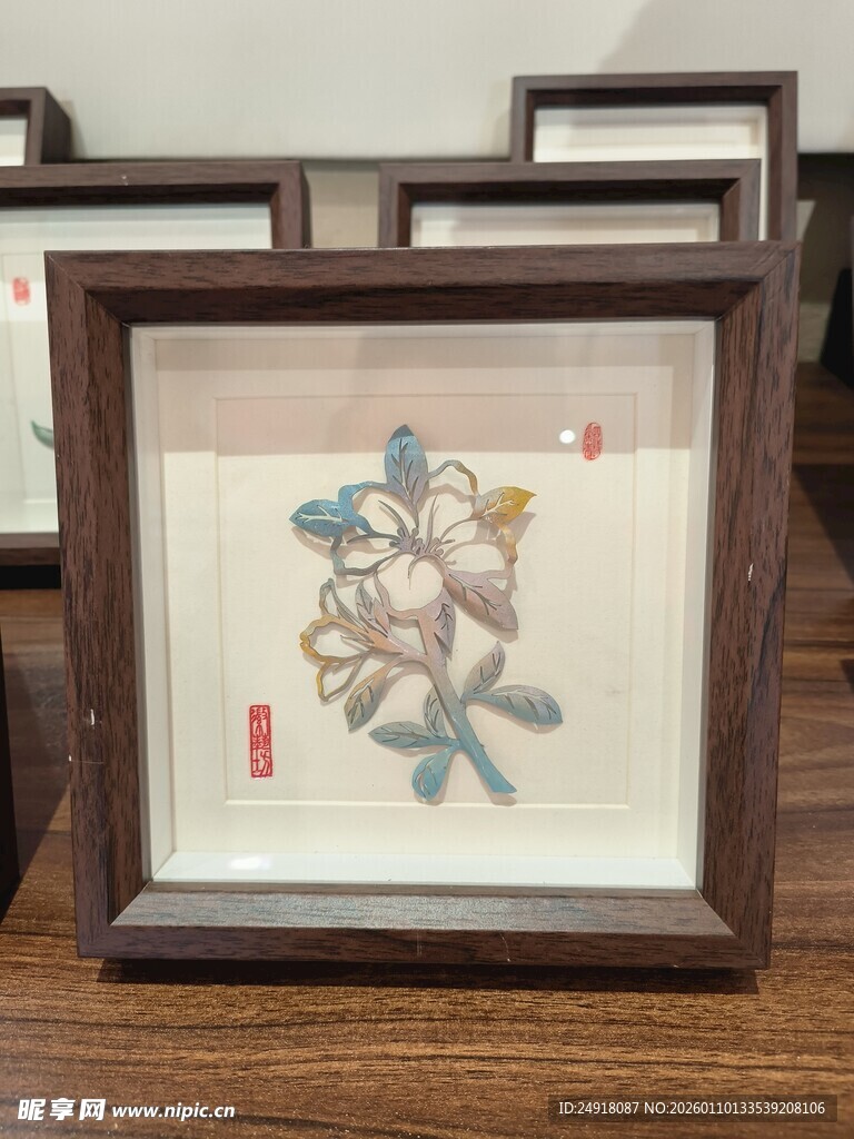 芜湖铁画 艺术图案 手工艺品