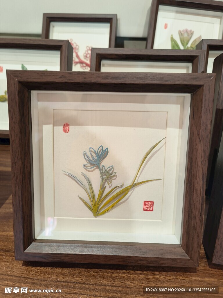 芜湖铁画 艺术图案 手工艺品