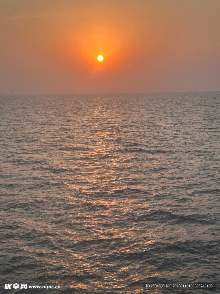 海上日落美景