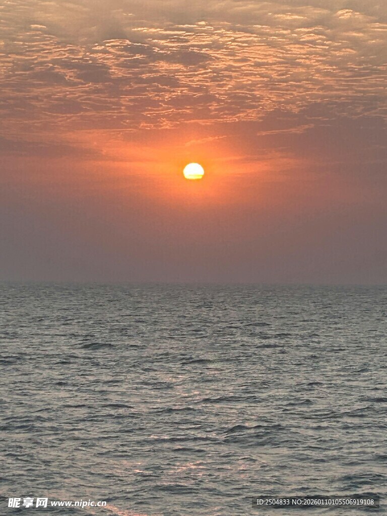 海上日落美景