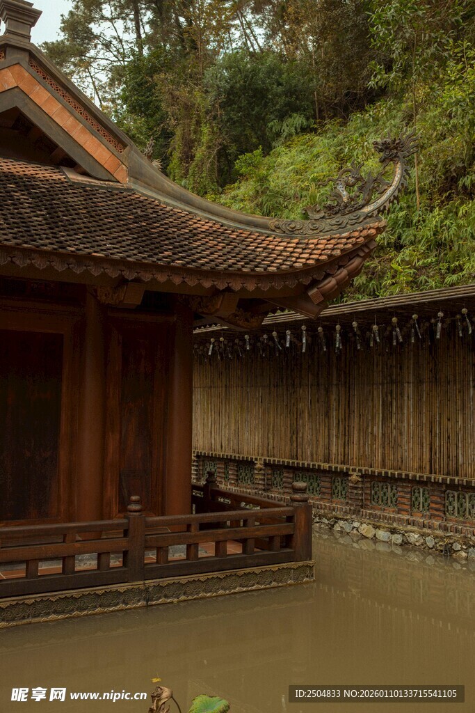 古雅中式庭院建筑景观