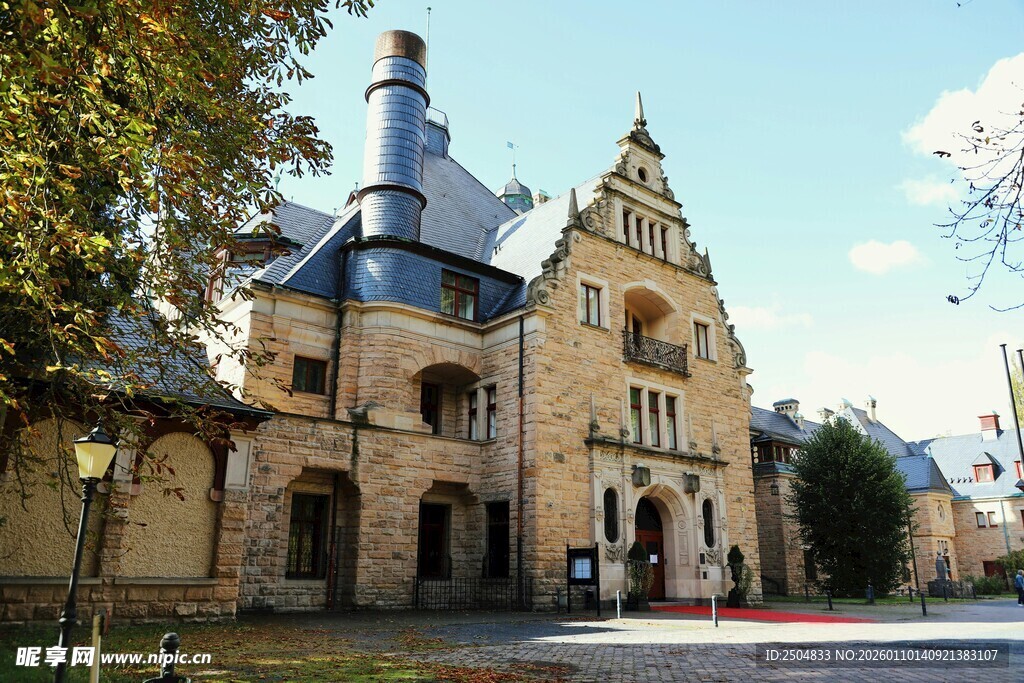 欧式古典风格建筑外观