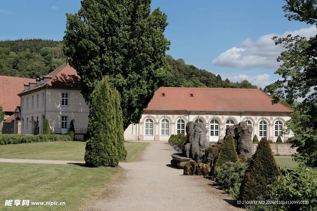 欧式庭院别墅景观