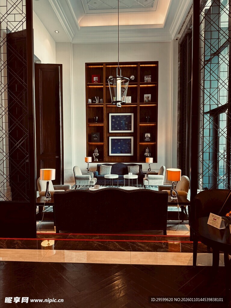 豪华大气的书房空间