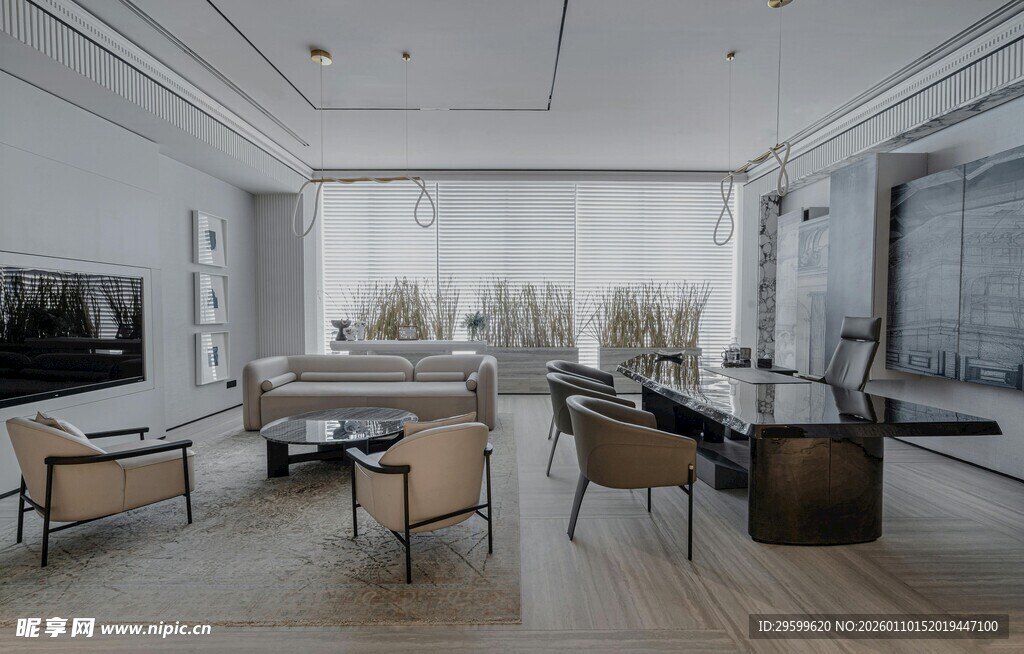 现代简约风格客厅空间