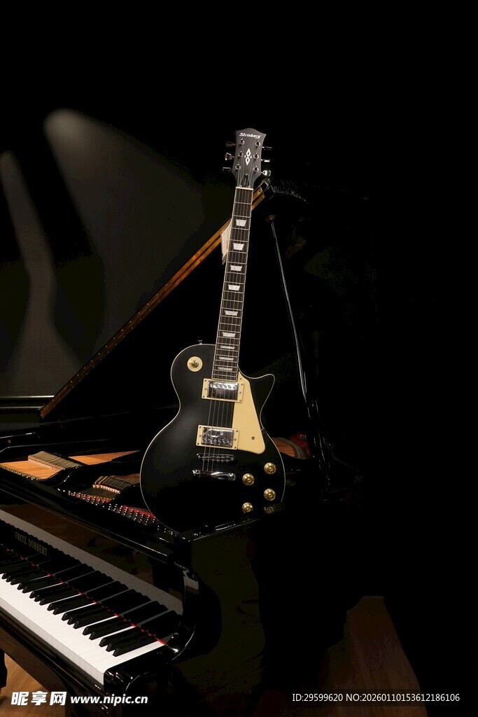 吉他与钢琴的音乐静美时刻