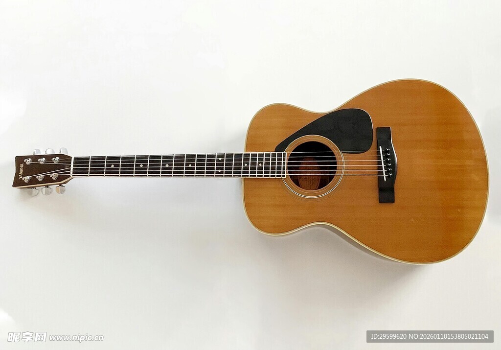 复古木吉他展示