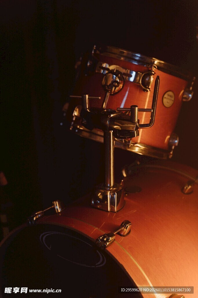 复古风格小军鼓特写