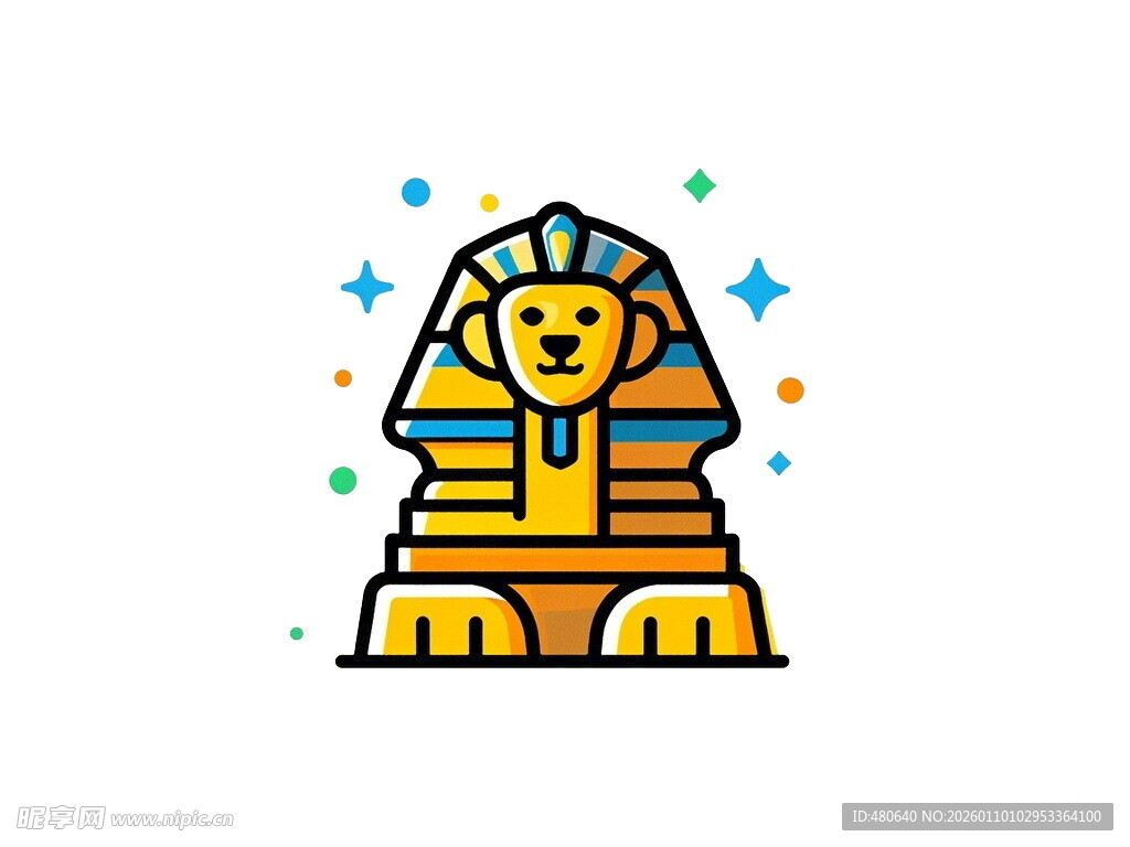 埃及法老图坦卡蒙图标