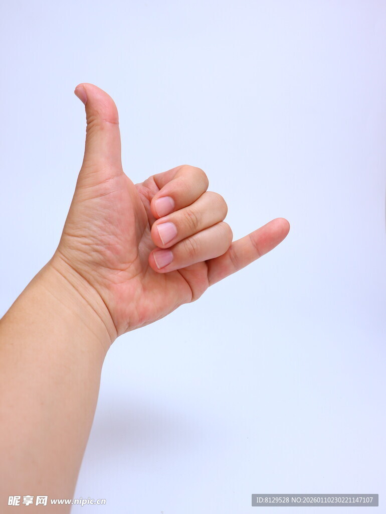 手比打电话手势