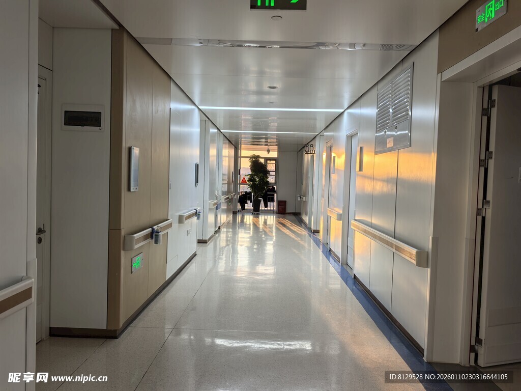 医院走廊场景