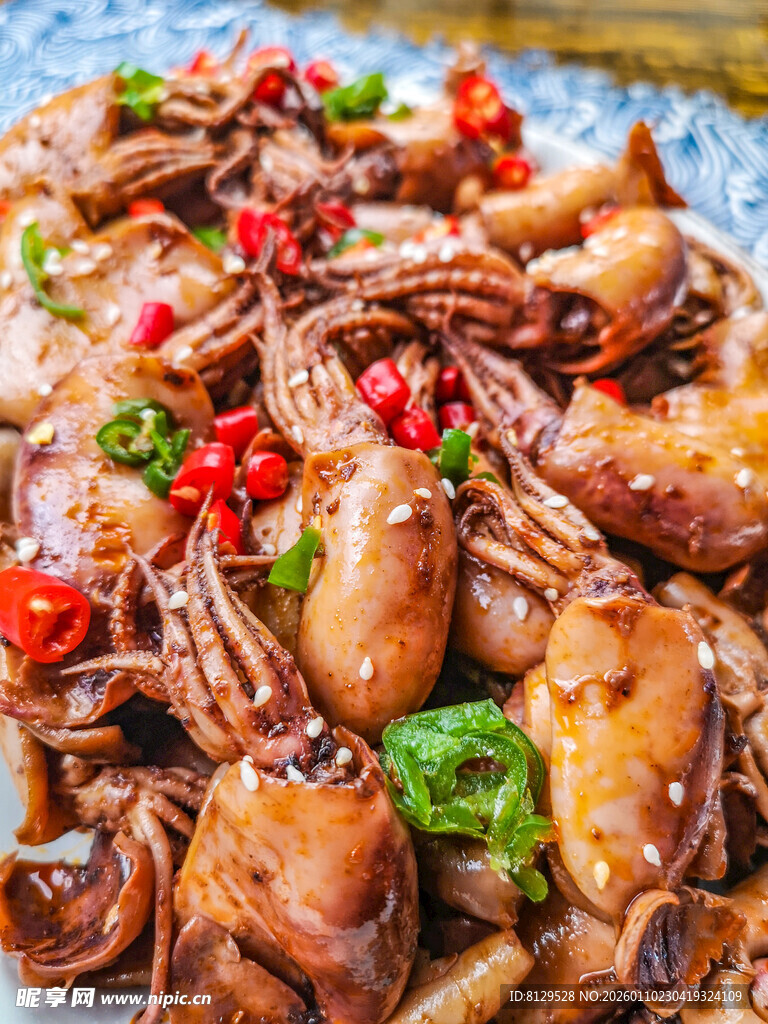 香辣可口小鱿鱼